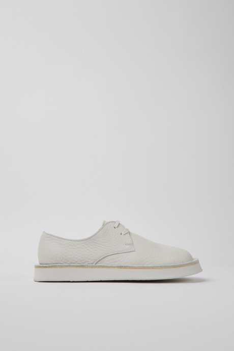 Brand Brothers Polze White Leather Shoes For Women New Arrivals