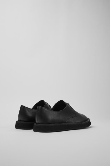 Brothers Polze Black Leather Shoes For Women Exclusive Camper