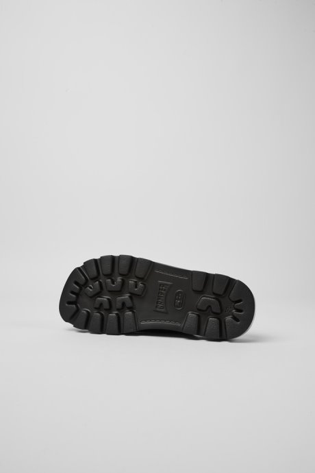 Design Brutus Sandal Black Leather Sandals For Women Camper