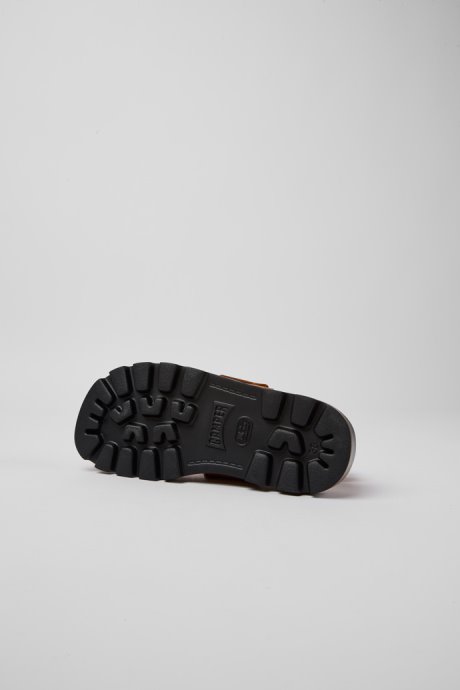 Camper Design Brutus Sandal Brown Leather Sandals For Women