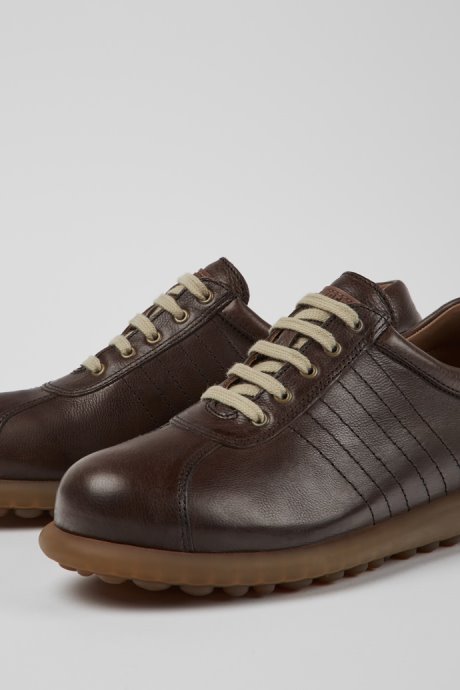 Design Pelotas Dark Brown Shoe For Women Camper