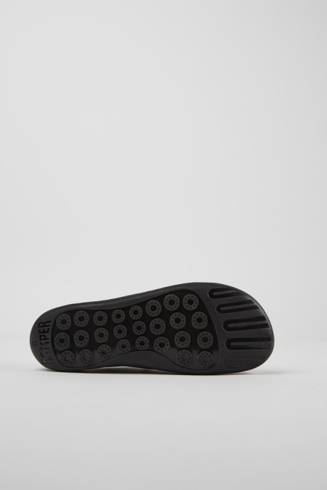 Camper Design Peu Gray Leather Shoes For Women