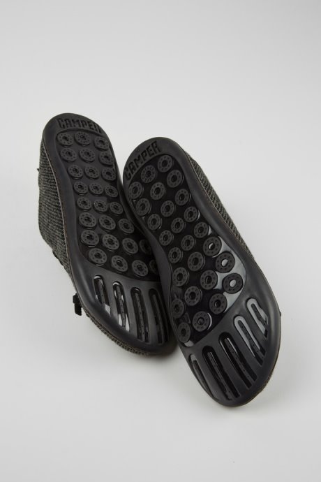 Exclusive Camper Peu Gray Wool And Viscose Shoes For Women