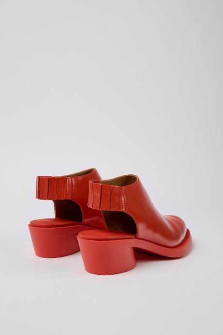 Exclusive Camper Bonnie Red Leather Heels For Women