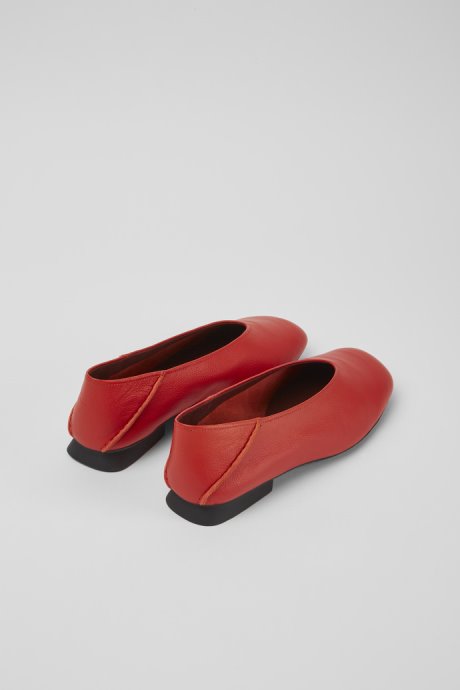 Design Casi Myra Red Ballerinas For Women Camper