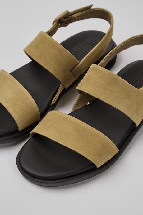 Edy Brown Leather Sandals For Women Camper New Arrivals