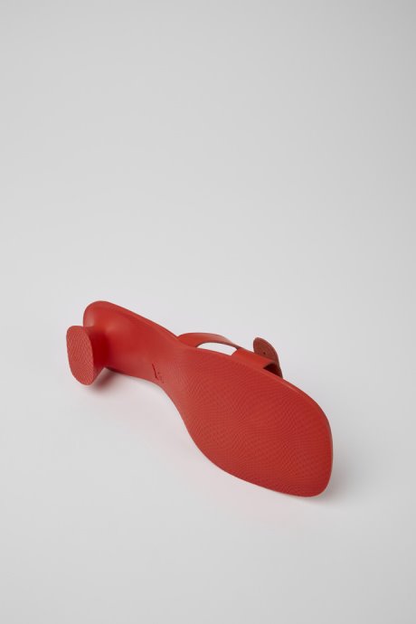 Exclusive Camper Dina Red Leather Sandals For Women