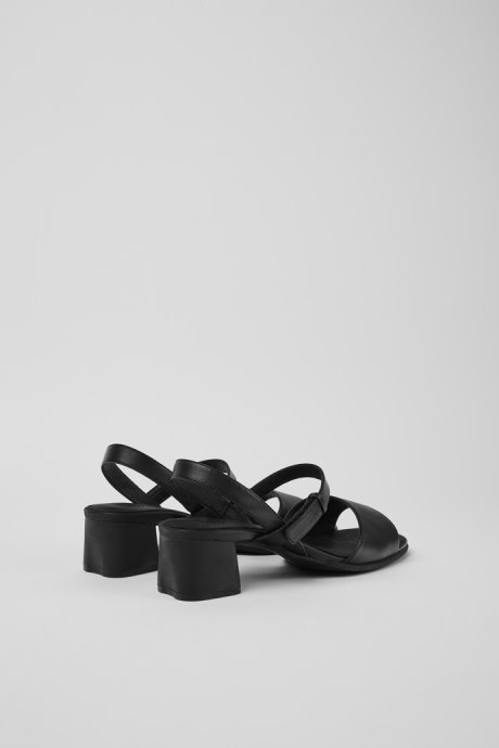 Design Katie Women's Black Strappy Sandal Camper