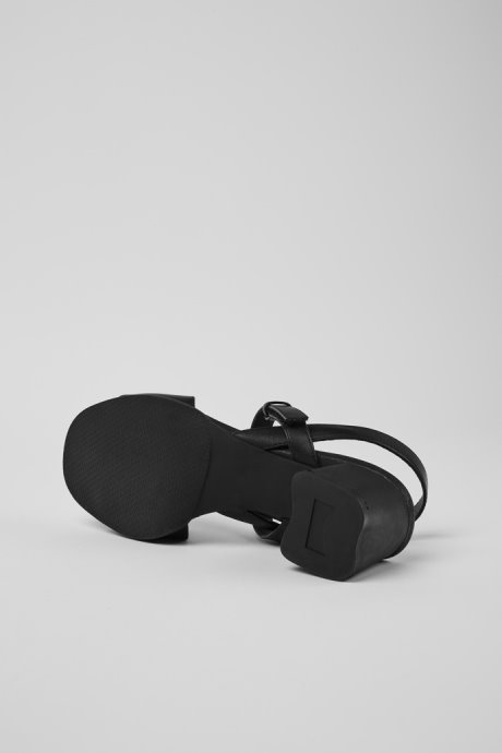 Design Katie Women's Black Strappy Sandal Camper