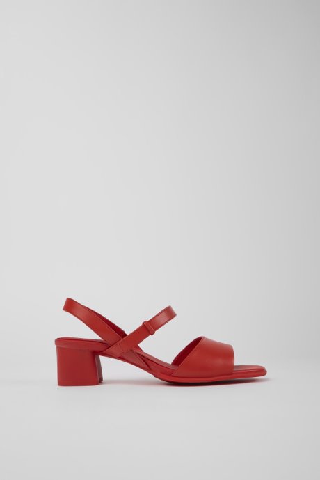 Camper Katie Red Sandal For Women New Arrivals