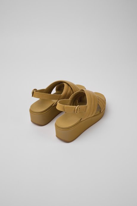 Design Misia Brown Sandals For Women Camper