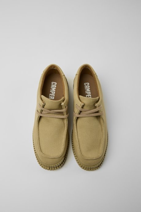 Pix Beige Recycled Cotton Shoes For Women Exclusive Camper