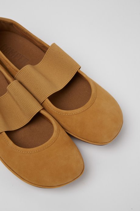 Camper Design Right Brown Nubuck Shoes For Women