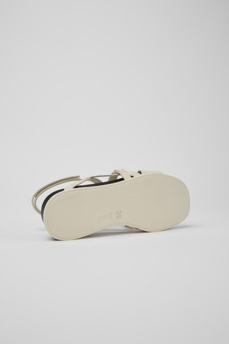 Camper Design Atonik Women's Beige Strappy Sandal