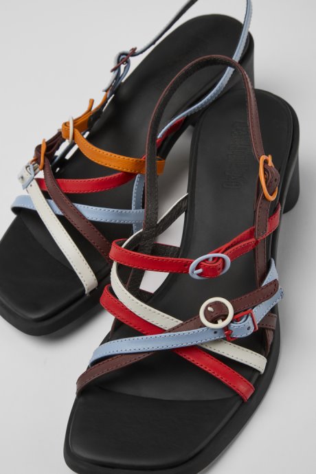 Camper Twins Multicolored Sandals For Women New Arrivals