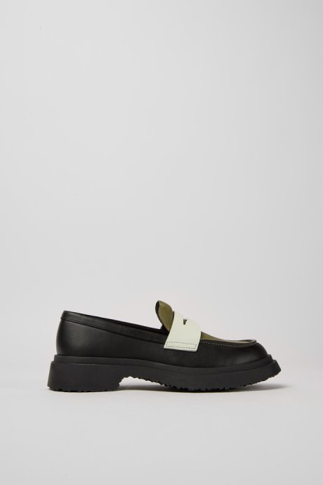 Walden Black And White Loafers For Women Camper New Arrivals