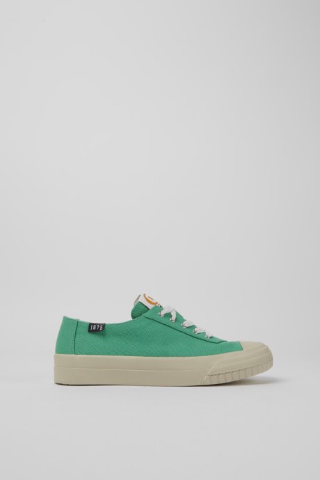 Exclusive Camper Camaleon Green Recycled Cotton Sneakers For Women
