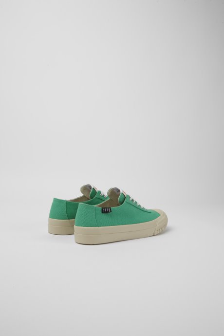 Exclusive Camper Camaleon Green Recycled Cotton Sneakers For Women