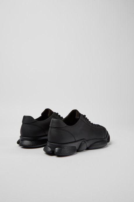 Karst Black Leather Shoes For Women Exclusive Camper