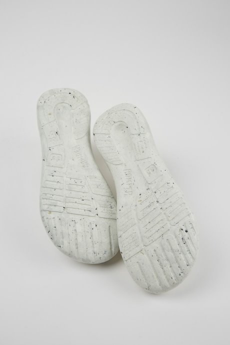 Peu Stadium White Non-Dyed Leather Sneakers For Women Exclusive Camper