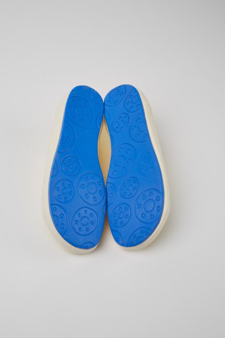 Exclusive Camper Peu Rambla Yellow Recycled Cotton Sneakers For Women