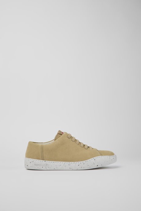 Exclusive Camper Peu Touring Beige Nubuck Sneakers For Women