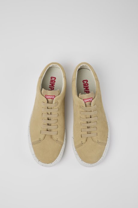 Exclusive Camper Peu Touring Beige Nubuck Sneakers For Women