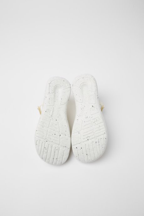 Camper Design Peu Stadium White Semi-Open Sneakers For Women