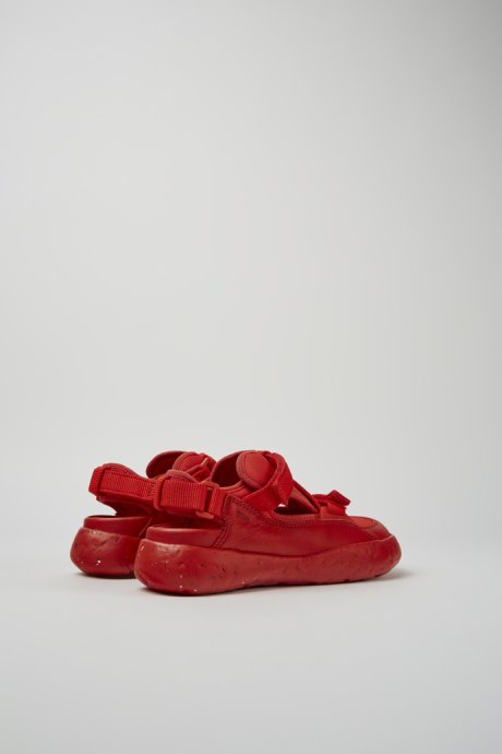 Camper Peu Stadium Red Semi-Open Sneakers For Women New Arrivals