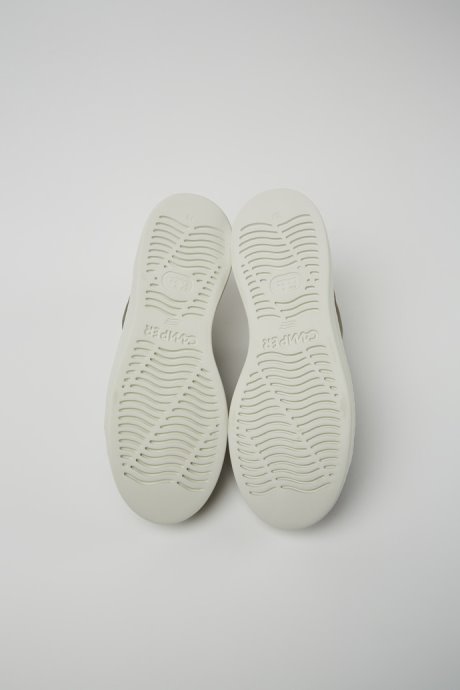 Runner Up Brown-Gray Nubuck Sneakers For Women Exclusive Camper