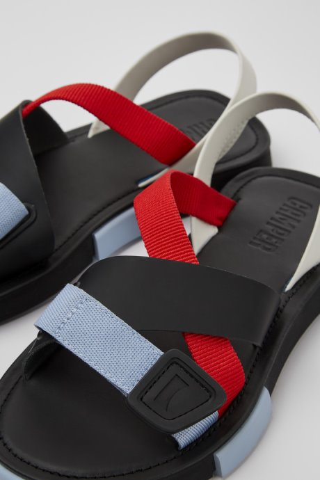 Set Red White And Black Sandals For Women Camper New Arrivals