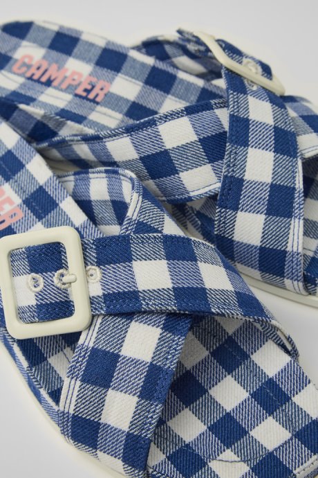 Atonik Blue And White Sandals For Women Camper New Arrivals