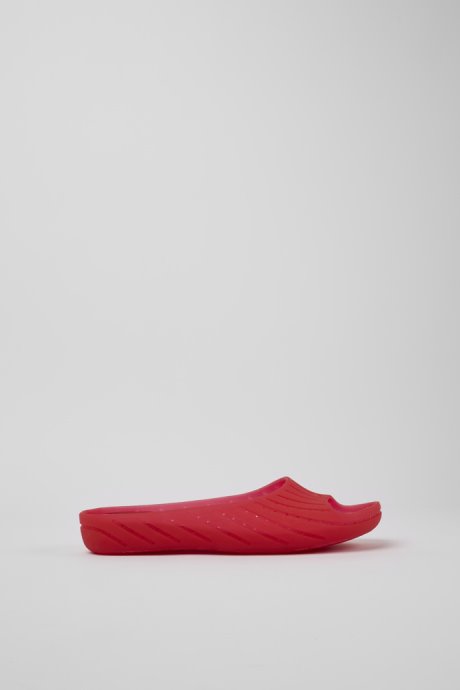 Camper Design Wabi Red Monomaterial Sandals For Women