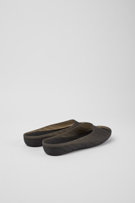 Wabi Black Monomaterial Sandals For Women Camper New Arrivals