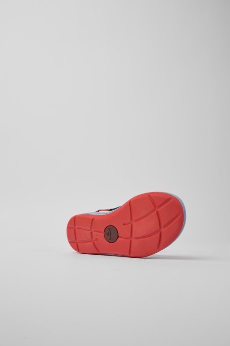 Design Match Red White And Black Sandals For Women Camper