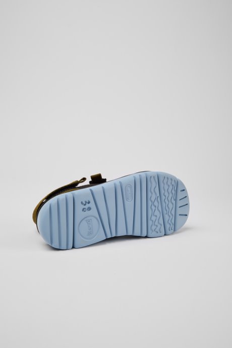 Camper Oruga Grey Green And Black Sandals For Women New Arrivals