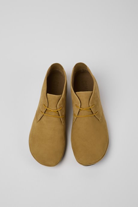 Right Brown Nubuck Desert Boots For Women Camper New Arrivals