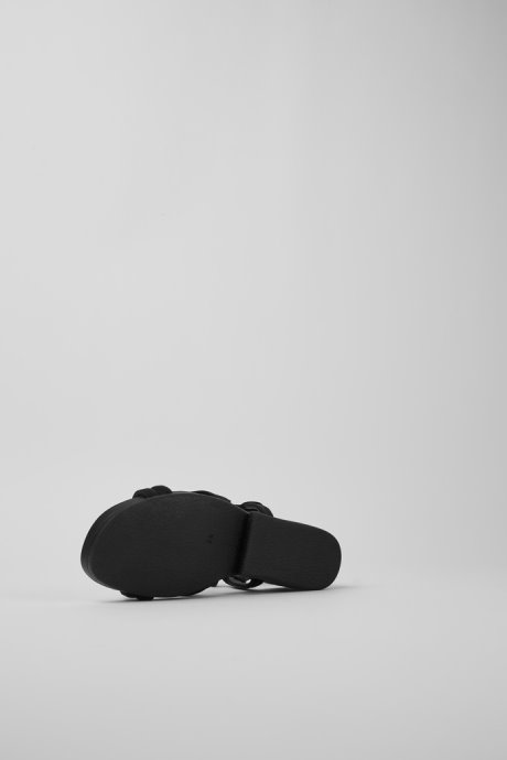 Camper Design Minikaah Black Recycled Pet And Nylon Sandals For Women