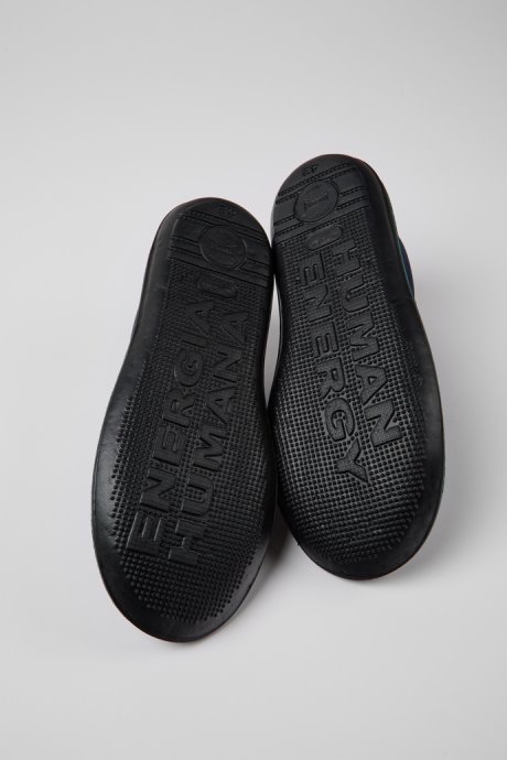 Design Beetle Gore-Tex Navy Blue Nubuck Ankle Boots For Men Camper