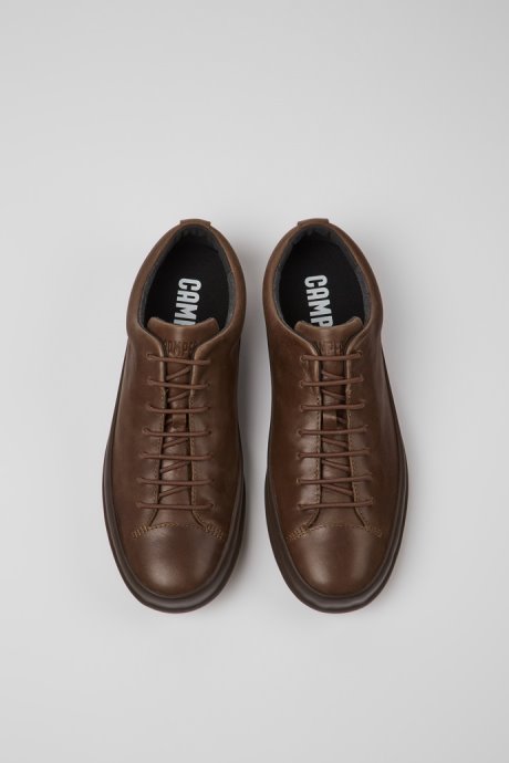 Camper Design Chasis Casual Brown Lace Up Shoe For Men