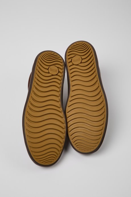 Camper Design Chasis Casual Brown Lace Up Shoe For Men