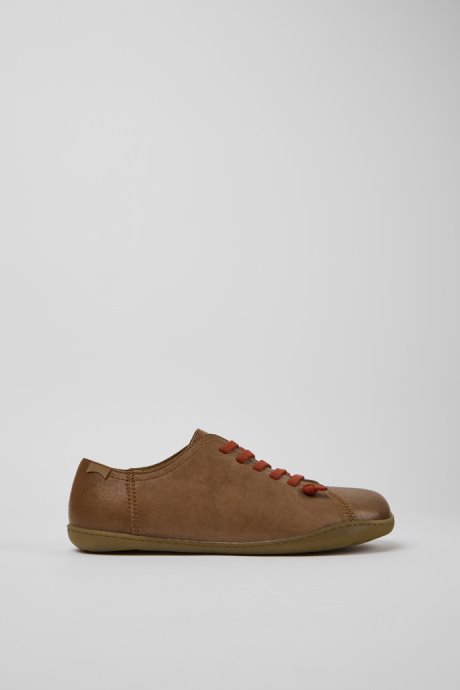 Exclusive Camper Peu Brown Leather Shoes For Men