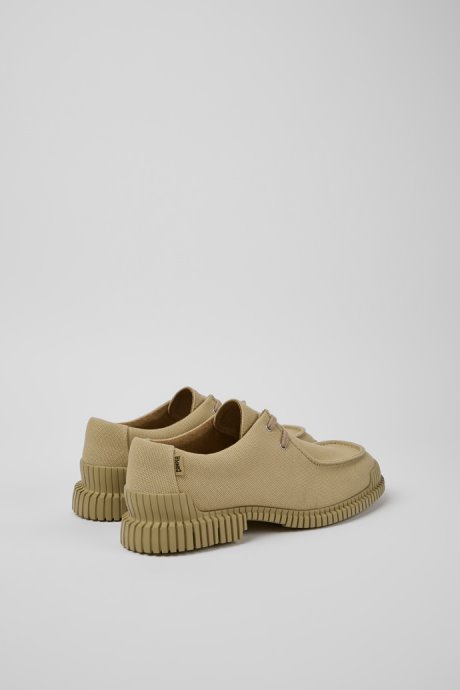 Camper Pix Beige Recycled Cotton Shoes For Men New Arrivals