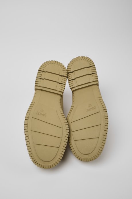 Camper Pix Beige Recycled Cotton Shoes For Men New Arrivals