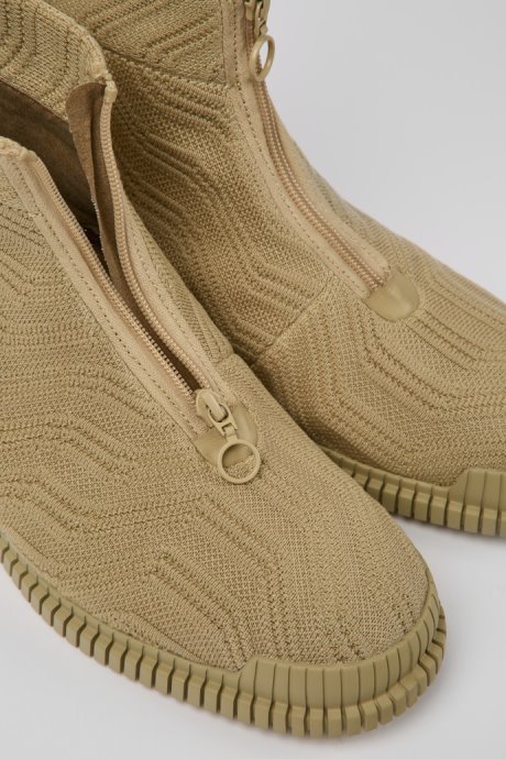 Pix Beige Ankle Boots For Men Camper New Arrivals