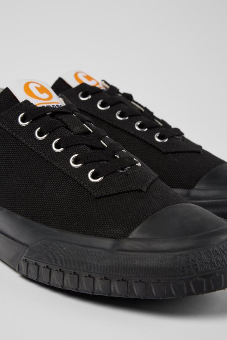 Camper Camaleon Black Recycled Cotton Sneakers For Men New Arrivals