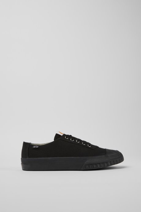 Camper Camaleon Black Recycled Cotton Sneakers For Men New Arrivals