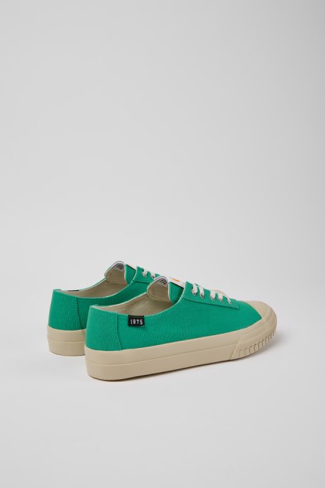 Camaleon Green Recycled Cotton Sneakers For Men Exclusive Camper