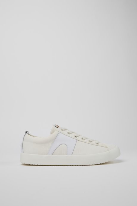 Exclusive Camper Imar White Leather And Recycled Cotton Sneakers For Men