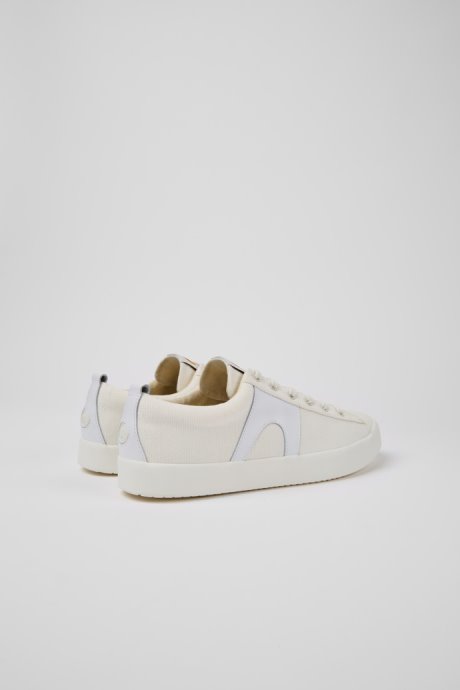 Exclusive Camper Imar White Leather And Recycled Cotton Sneakers For Men